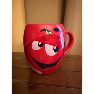 M & M Red Character Coffee Mug 2011